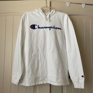 White Champion Hoodie